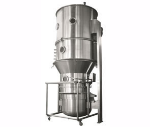 Máquina de granulação de leito fluído por turbojato